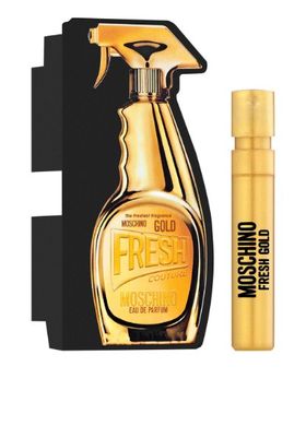 Оригінал Moschino Gold Fresh Couture 1.5 ml Туалетна вода Жіноча Москіно Голд Фреш Кутюр Віал