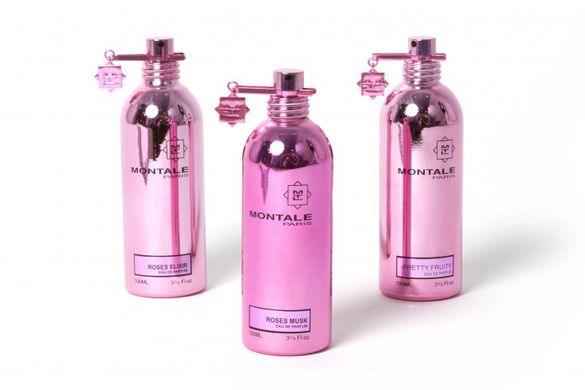 Оригинал Montale Roses Elixir 100ml Монталь Розовый Эликсир (Жизнерадостный парфюм создан для роскошных женщин с игривым настроением)