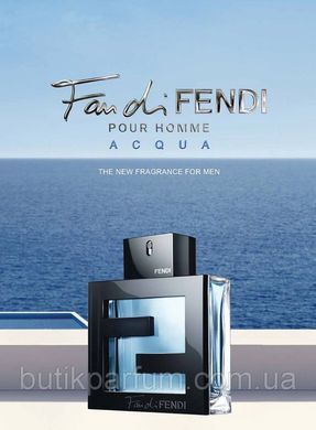Оригинал Fendi Fan di Fendi Acqua pour Homme 100ml edt (мужественный, бодрящий, неповторимый)