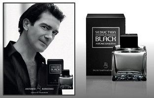 Antonio Banderas Seduction in Black 100ml edt ("Черное искушение" с мужественным, чувственным характером)