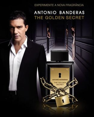 Оригинал Antonio Banderas The Golden Secret 100ml (мужественный, незабываемый пряный, древесный аромат)