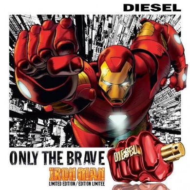 DIESEL Only The Brave Iron Man 75ml edt ( сильный, уверенный, привлекательный, энергичный)