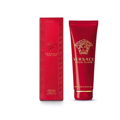 Оригинал Versace Eros Flame 250ml Мужской Гель для душа Версаче Эрос Пламя