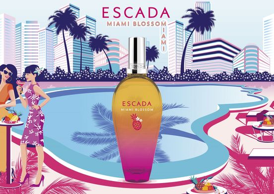 Оригінал Escada Miami Blossom 50ml Жіночі Парфуми Ескада Майамі Блоссом