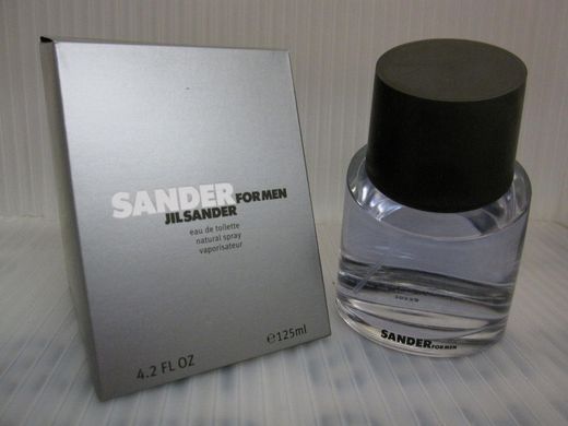 Original Sander for Men Jil Sander 125ml edt (Сандер фо Мен Джил Сандер / Сандер фо Мен Жиль Сандер)