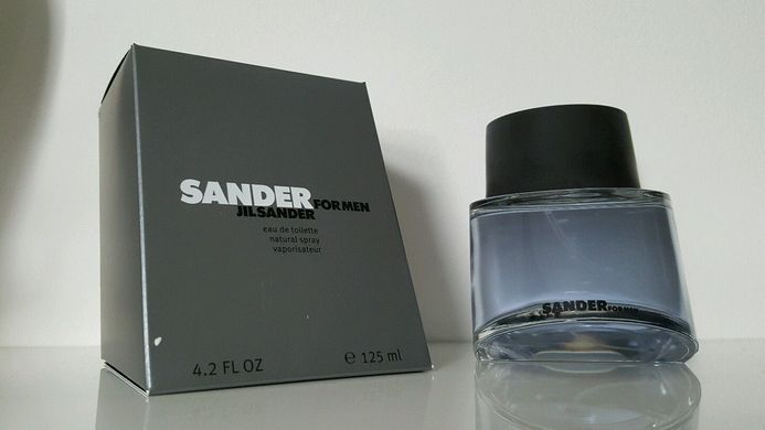 Original Sander for Men Jil Sander 125ml edt (Сандер фо Мен Джил Сандер / Сандер фо Мен Жиль Сандер)