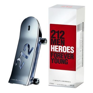 Оригінал Carolina Herrera 212 Heroes Forever Young 90ml Каролина Еррера 212 Герої Форевер Янг