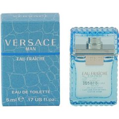 Мініатюра парфумів для чоловіків Versace Man Eau Fraiche 5ml edt (свіжий, мужній, чуттєвий)
