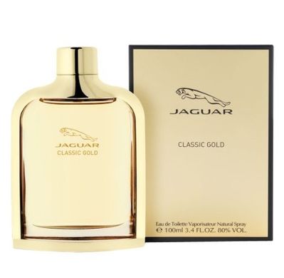Оригінал Jaguar Classic Gold edt 100ml Чоловіча Туалетна Вода Ягуар Класик Голд