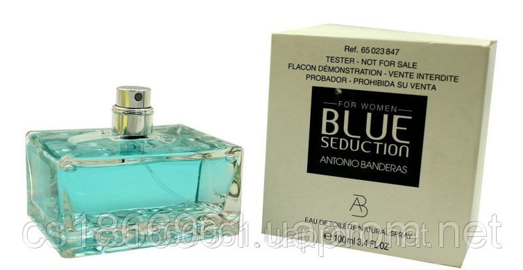 Оригінал Antonio Banderas Blue Seduction 100ml (ніжний, свіжий, спокусливий аромат)