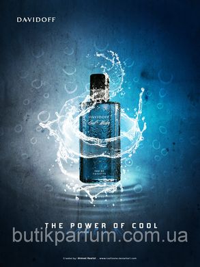 Davidoff Cool Water Man 75ml edt (освежающий, бодрящий, энергичный аромат)