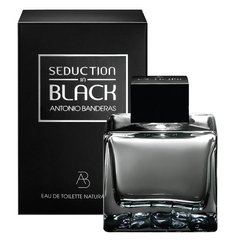 Оригінал Antonio Banderas Seduction in Black for men 100ml ( хвилюючий, сексуальний, теплий аромат)
