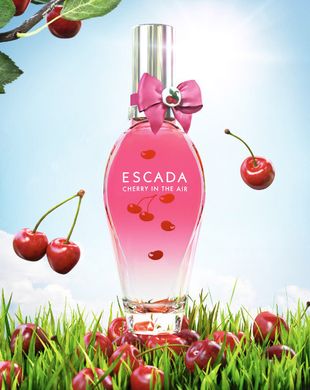Женские оригинальные духи Escada Cherry in the Air 100ml edt (игривый, фруктовый, сочный, манящий)