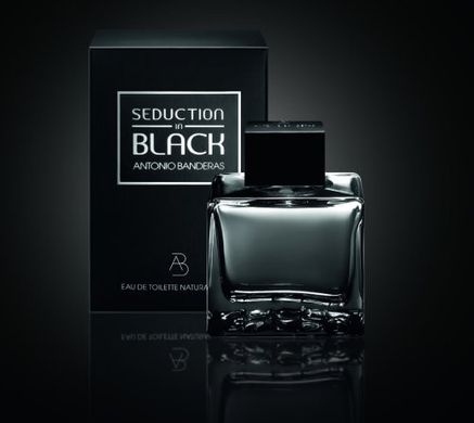 Оригінал Antonio Banderas Seduction in Black for men 100ml ( хвилюючий, сексуальний, теплий аромат)