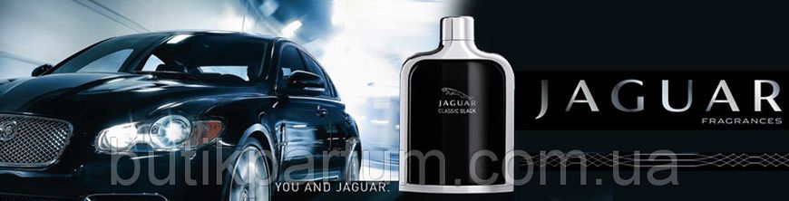 Оригінал Jaguar Classic Black edt 100ml Ягуар Класик Блек (благородний, мужній, статусний)